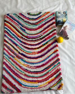 handcrafted, colorful rugs bring warmth, style